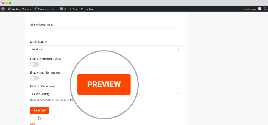 frontend-add food-preview